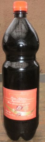 Вино "Мужские слезы" (вишневое п/сладкое красное)-1,5 литра